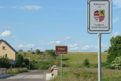 Die Fuhne - Grenzfluß zu Anhalt