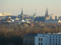 Blick auf Halle