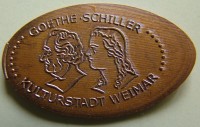 Weimarhaus Weimar (TH): Motiv "Goethe und Schiller"