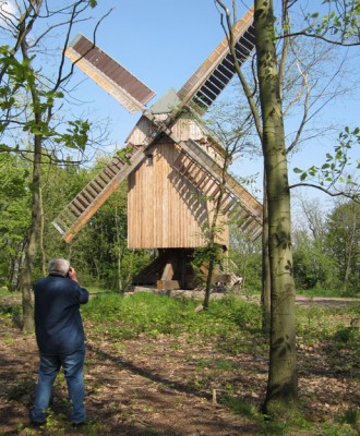 Die Bockwindmühle von Krosigk (ST)